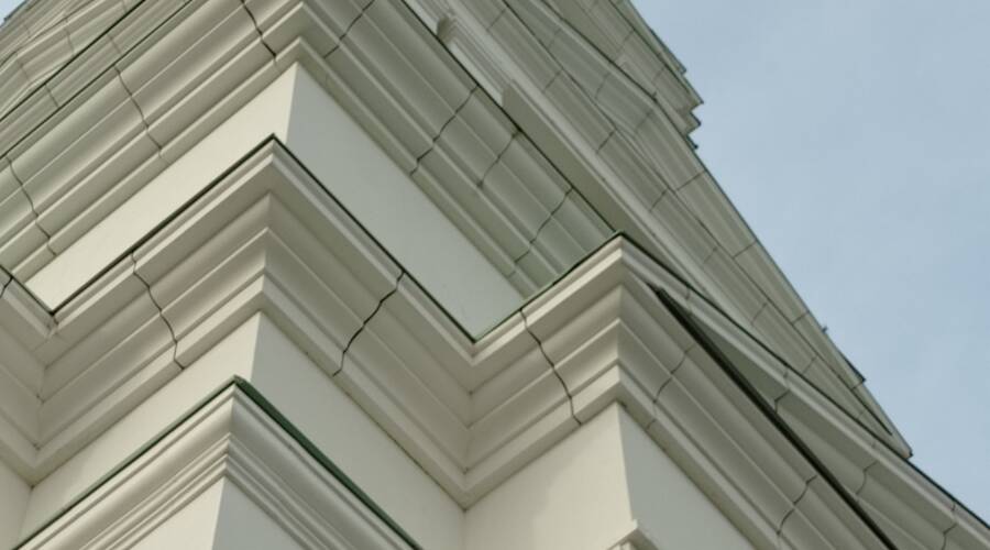 Фасадный архитектурный декор из стеклофибробетона