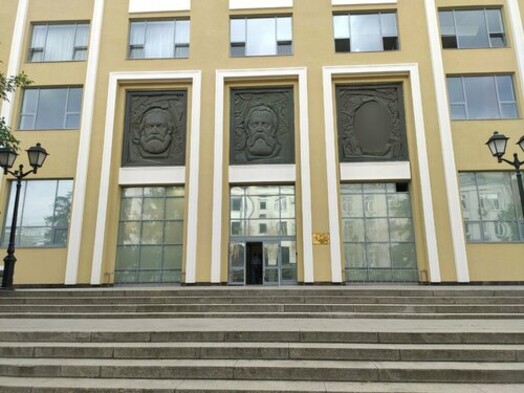 фасадный декор для здания РГАСПИ москва