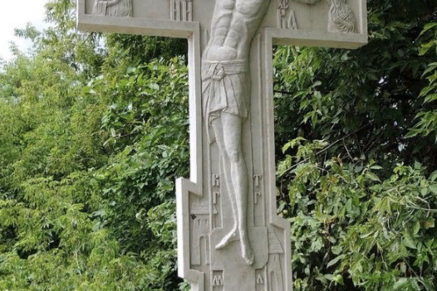 крест поклонный  2000*1000*100мм (стеклофибробетон) скульптор Кулёв М.В.